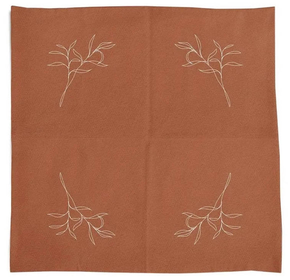 Stoffserviette 45 x 45 cm Bio-Baumwolle 2er-Set