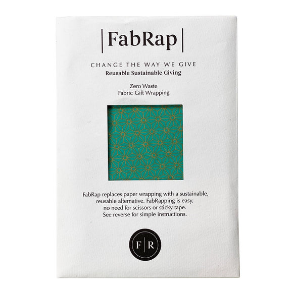 FabRap Furoshiki Tücher Jade 3er-Set
