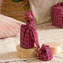 FabRap Furoshiki Tücher Maroon Ogives 3er-Set-2