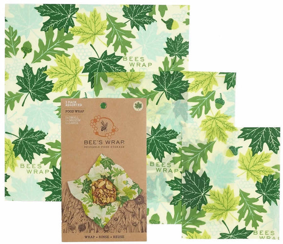 Bees Wrap Bienenwachstücher SML 3er-Set