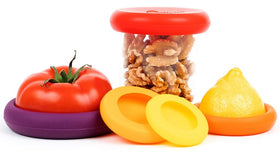 Food Huggers Silikon-Deckel Autumn Harvest 5er-Set - 0