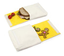 Fluf Snack Pack Sandwichhülle Bio-BW 2er-Set Chatter-2