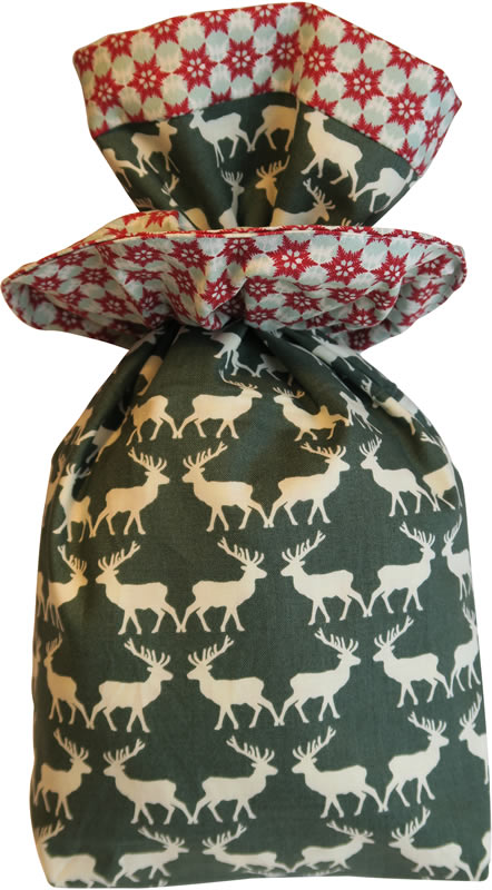Geschenkbeutel Nikolaussäckchen Hirsch