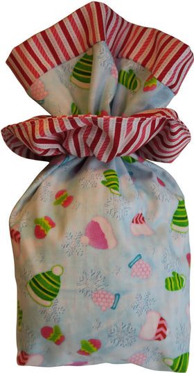 Geschenkbeutel Nikolaussäckchen Pudelmütze Winter