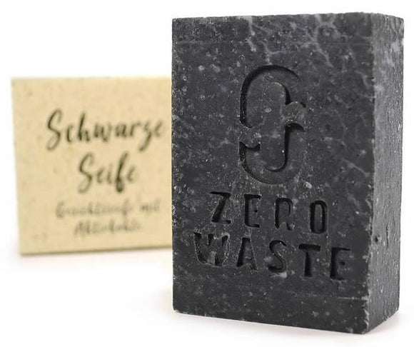 Zero Waste Gesichstseife Black