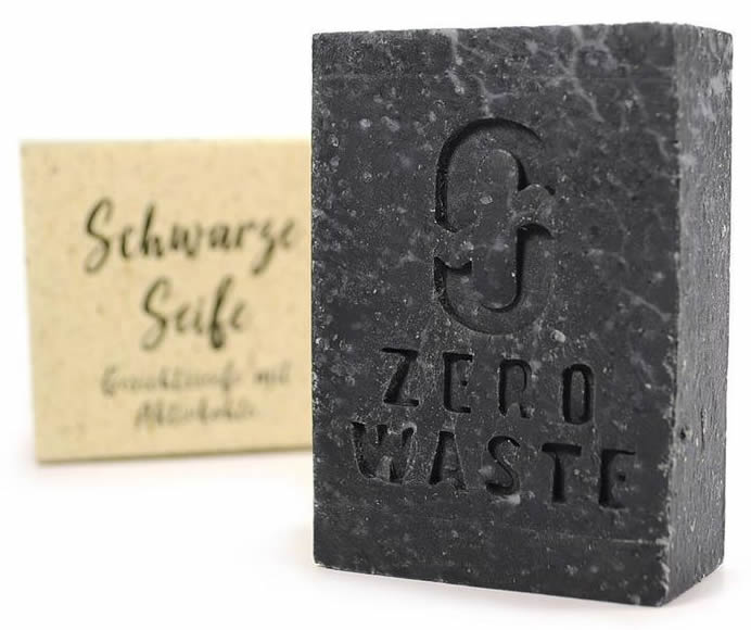 Zero Waste Gesichstseife Black - 0