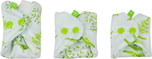 Fern waschbare Menstruationsbinden Trial-Set 4-teilig