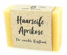 Zero Waste Haarwaschseife Aprikose