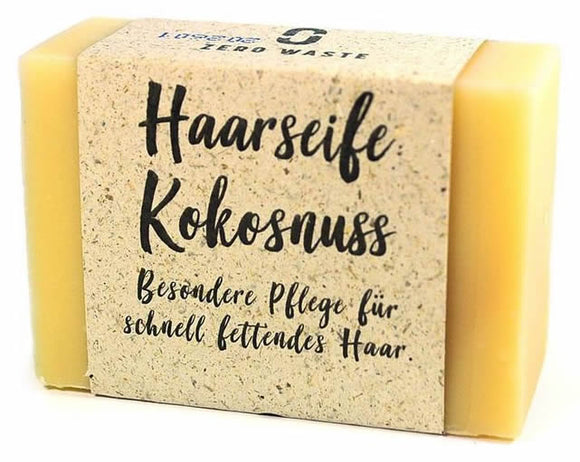 Zero Waste Haarwaschseife Kokosnuss
