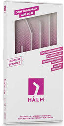 Glasstrohhalm Starter-Set 4 Stück-2