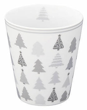 Krasilnikoff Porzellan-Becher Happy Mug Christmas Tree