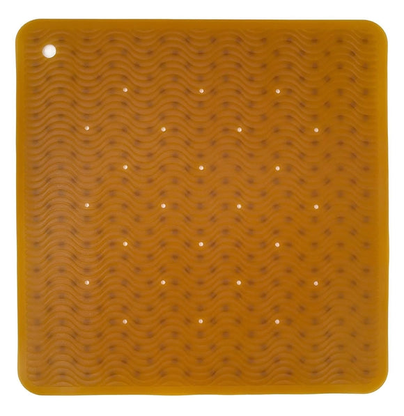 Hevea Badewanneneinlage Naturkautschuk Wave Square