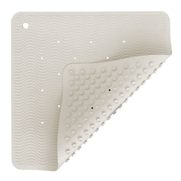 Hevea Badewanneneinlage Naturkautschuk Wave Square