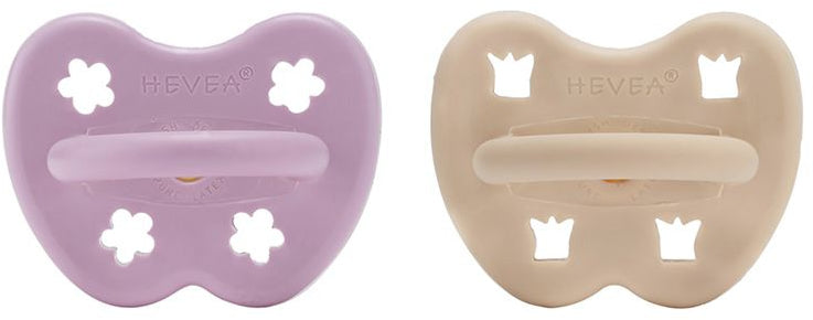 Hevea Schnuller anatomisch ab 3 Monate 2er-Pack