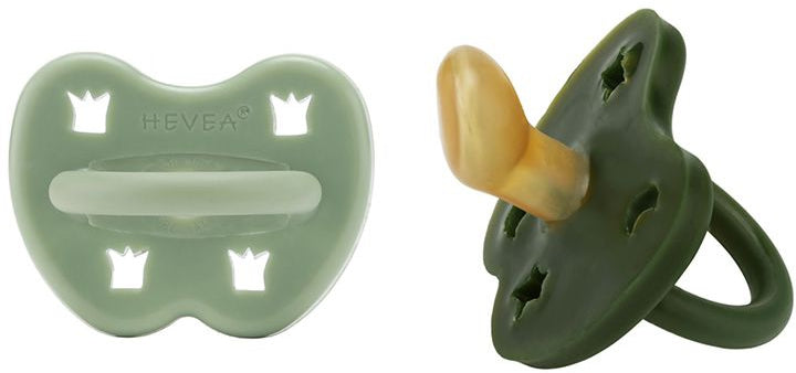 Hevea Schnuller anatomisch ab 3 Monate 2er-Pack