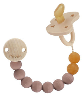Hevea Schnullerkette aus Naturkautschuk