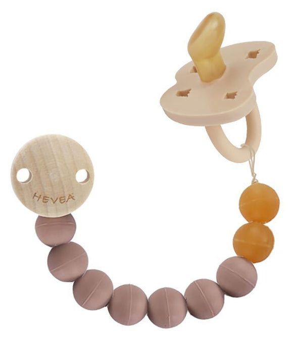 Hevea Schnullerkette aus Naturkautschuk