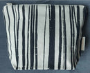 Kosmetiktasche Natur-Schwarz mit Reißverschluss-3