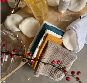 T-Tomi Allzweck Baumwoll-Tücher Musselin 5er-Set - 0