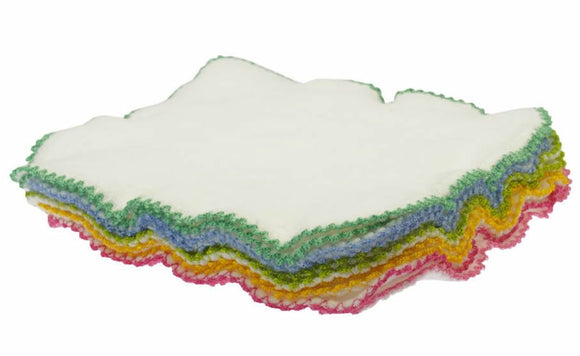 Blümchen Kuschel-Reinigungstücher BUNT Bio-BW 10er-Set