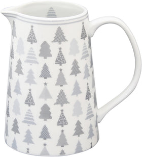 Krasilnikoff Jug Porzellan-Krug 800 ml Christmas Tree