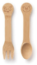 bambu kid's Gabel & Löffel Besteck aus Bambus-1