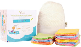 Kit Eco Net Komplettset Küchentücher 17-teilig Bamboo multicolor