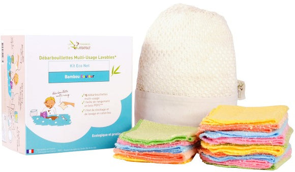 Kit Eco Net Komplettset Küchentücher 17-teilig Bamboo multicolor