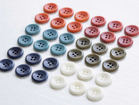 Stopfgarn Wolle & 3 Knöpfe zum Reparieren