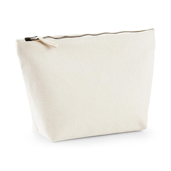Kosmetiktasche Natur mit Reißverschluss