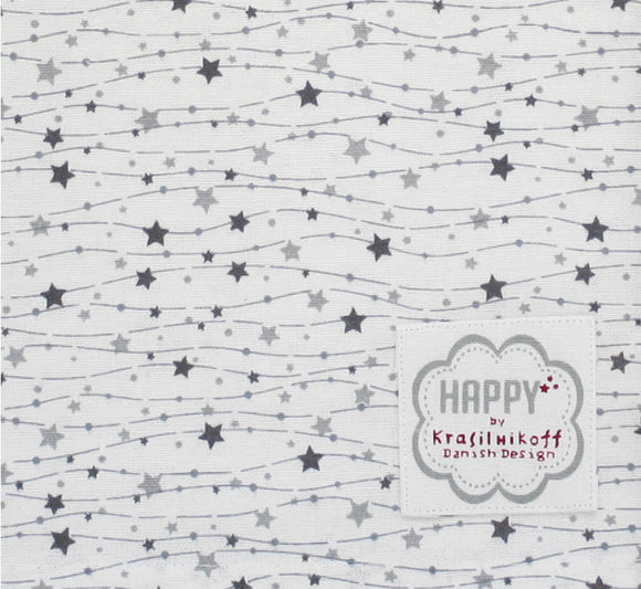 Krasilnikoff Stoffserviette 40x40 cm Stars in the Sky