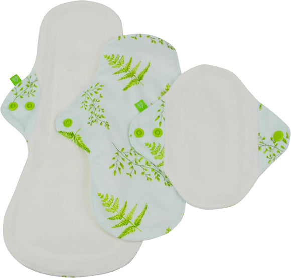 Fern waschbare Menstruationsbinden Trial-Set 4-teilig