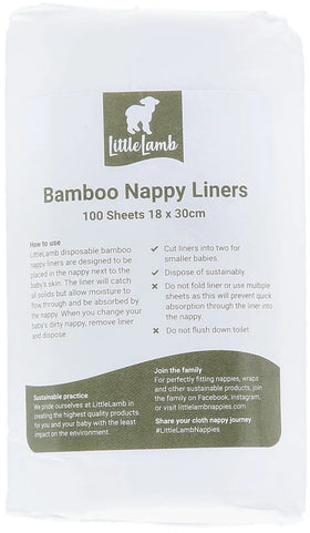 Little Lamb Windelvlies BAMBOO 100er-Rolle
