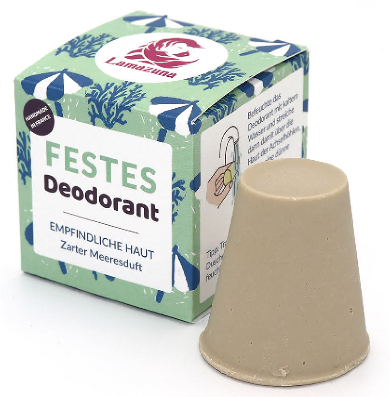 Lamazuna Festes Deodorant Zarter Meeresduft - 0