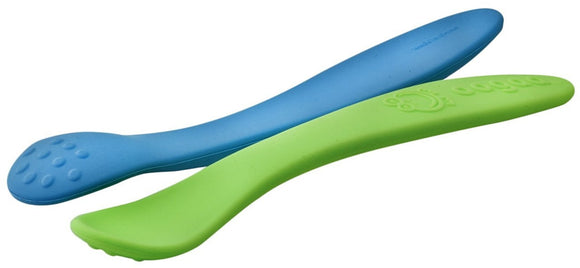 oogaa Babylöffel Silikon 2er-Pack