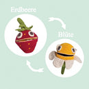 Myum Veggie Wendespielzeug Frucht & Blüte Mary Erdbeere Bio-BW-1