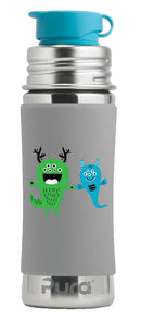 Purakiki SPORTflasche 300 ml mit Silikon-Sleeve-1