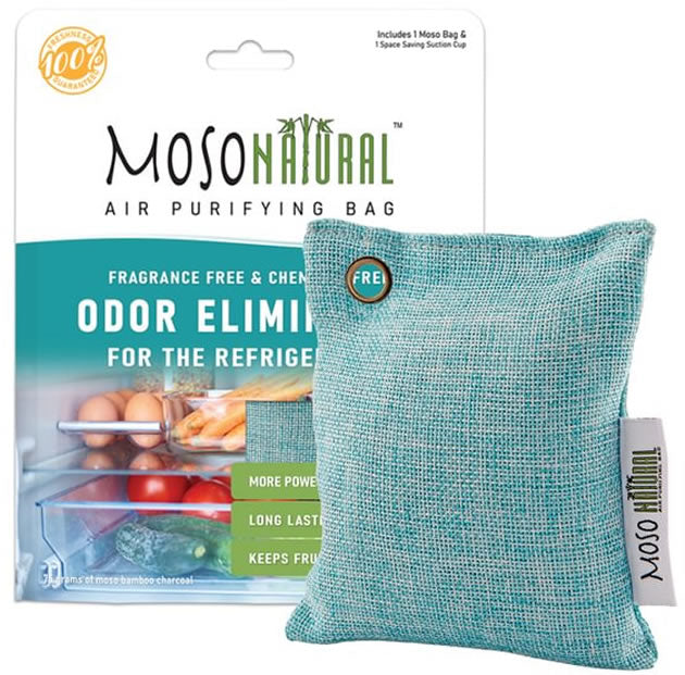 MosoNatural Geruchsbeseitigung Moso Bag für den Kühlschrank - 0