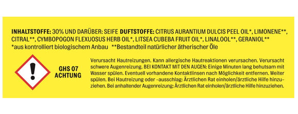 Naiked Feste Spülseife Zitrus