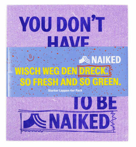 Naiked Starker Lappen 4er Pack