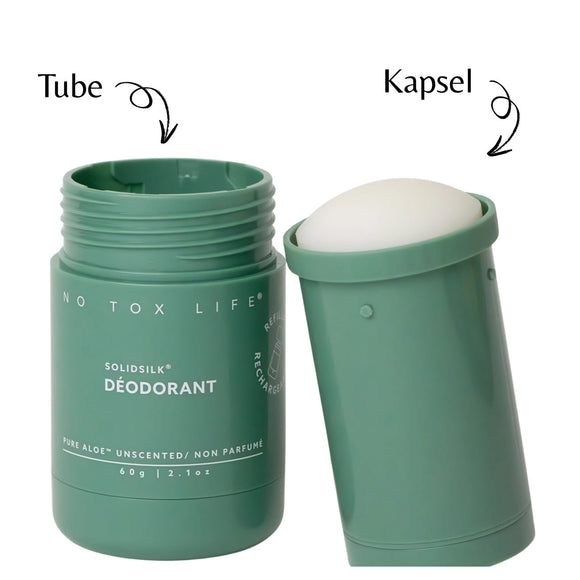 SOLIDSILK Nachfüllbares Deodorant Pure Aloe duftfrei