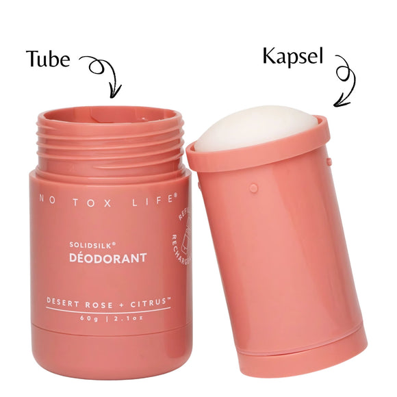 SOLIDSILK Nachfüllbares Deodorant Wüstenrose + Zitrus