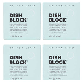 Dish Block No Tox Life Spülmittel Block Duftfrei 125 g 4 Stück