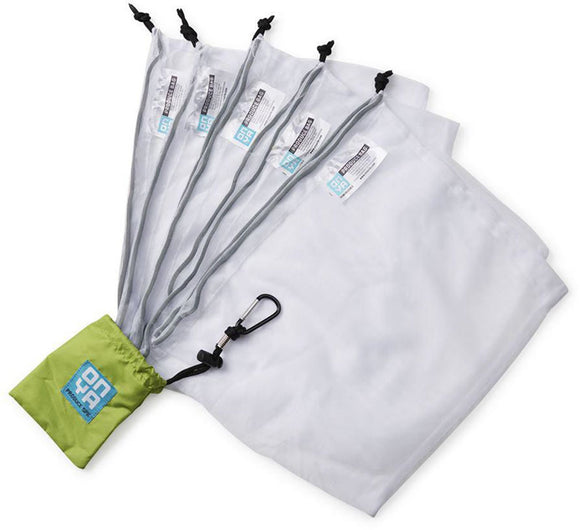 Onya wiederverwendbare Obst-und Gemüsenetze 5er-Set