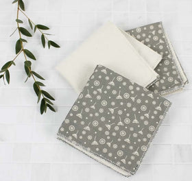 A Slice of Green Wiederverwendbare Pflegetücher Meadow 5er-Set - 0