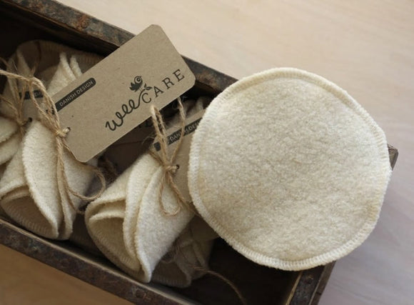 WeeCare Organic Wool Stilleinlage 1 Paar