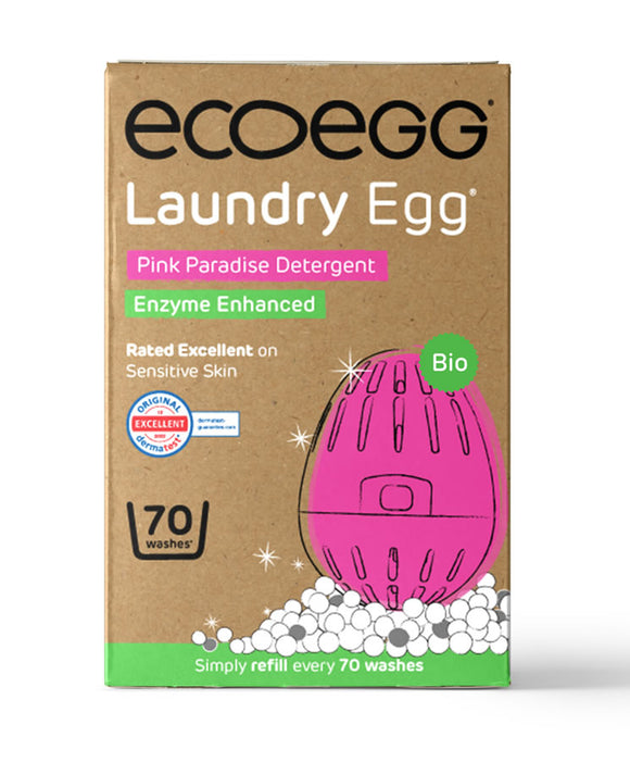 Ecoegg Laundry Wäsche-Ei BIO für 70 Waschgänge mit Enzymen