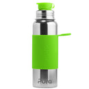 Purakiki Isolierte SPORTflasche 600 ml mit Silikon-Sleeve-3