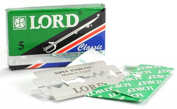 Rasierklingen Edelstahl 5er-Set