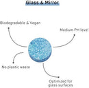 Skosh Sprühflasche + Reinigungstablette Glas & Spiegel-2